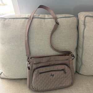 Lugz Brown Quilted Shoulder Bag